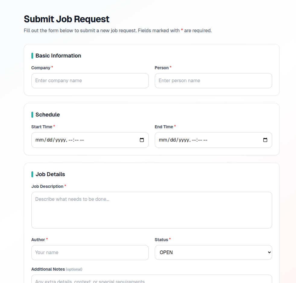 StaffBridge homepage